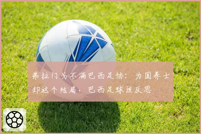 弗拉门戈不满巴西足协：为国养士却这个结局，巴西足球该反思